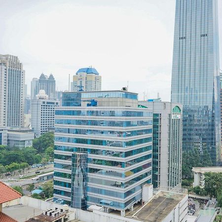 Homey And Modern Tamansari Semanggi 2Br Apartment By Travelio Jakarta Exterior photo